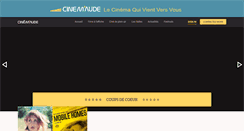 Desktop Screenshot of cinemaude.org
